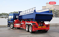 コダイラ型 バーチカルダンプトレーラー土砂運搬用　2軸　車輌総重量29トン車（ＳＰタイプ）