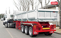 コダイラ型 バーチカルダンプトレーラー 土砂運搬用　3軸　車輌総重量36トン車（ＳＰ高積載量タイプ