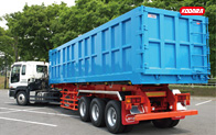 コダイラ型 バーチカルダンプトレーラー 土砂運搬用　3軸　車輌総重量36トン車（大容量タイプ）
