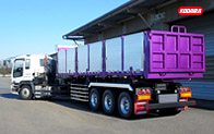 コダイラ型 バーチカルダンプトレーラー 土砂運搬以外用 3軸　車輌総重量36トン車 （平ボディー兼用）