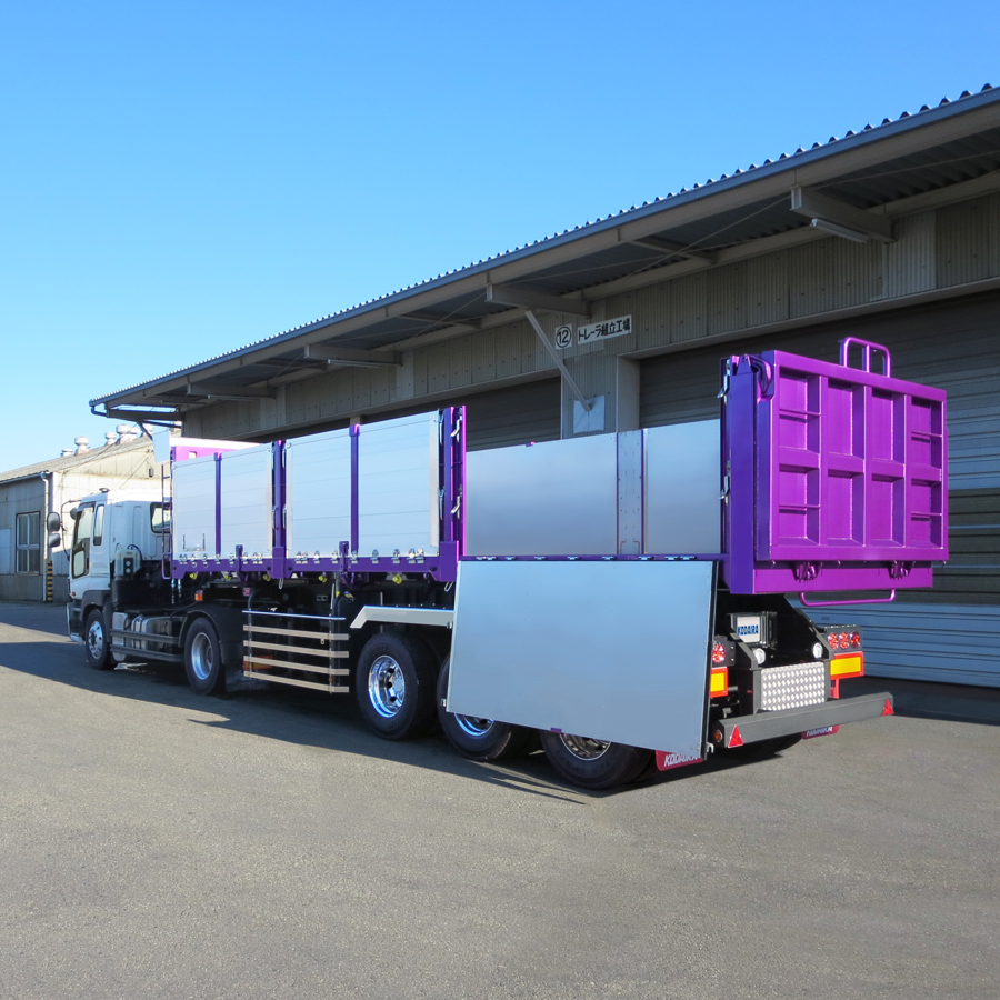架装したブロック煽